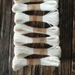 10m meters White thread packaging bag packaging rope (1 pcs)