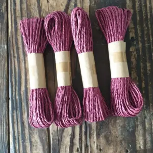 10m meters Pink thread packaging bag packaging rope (1 pcs)