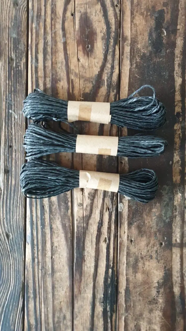 10m meters Black thread packaging bag packaging rope (1 pcs)