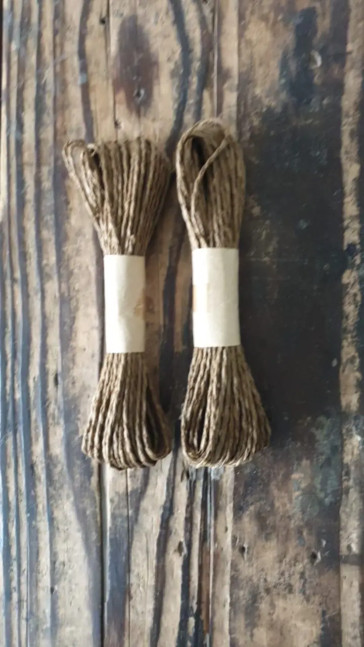 10m meters Dark Brown thread packaging bag packaging rope (1 pcs)