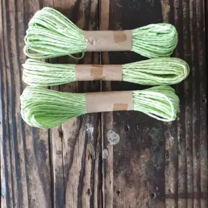 10m meters Light Green thread packaging bag packaging rope (1 pcs)