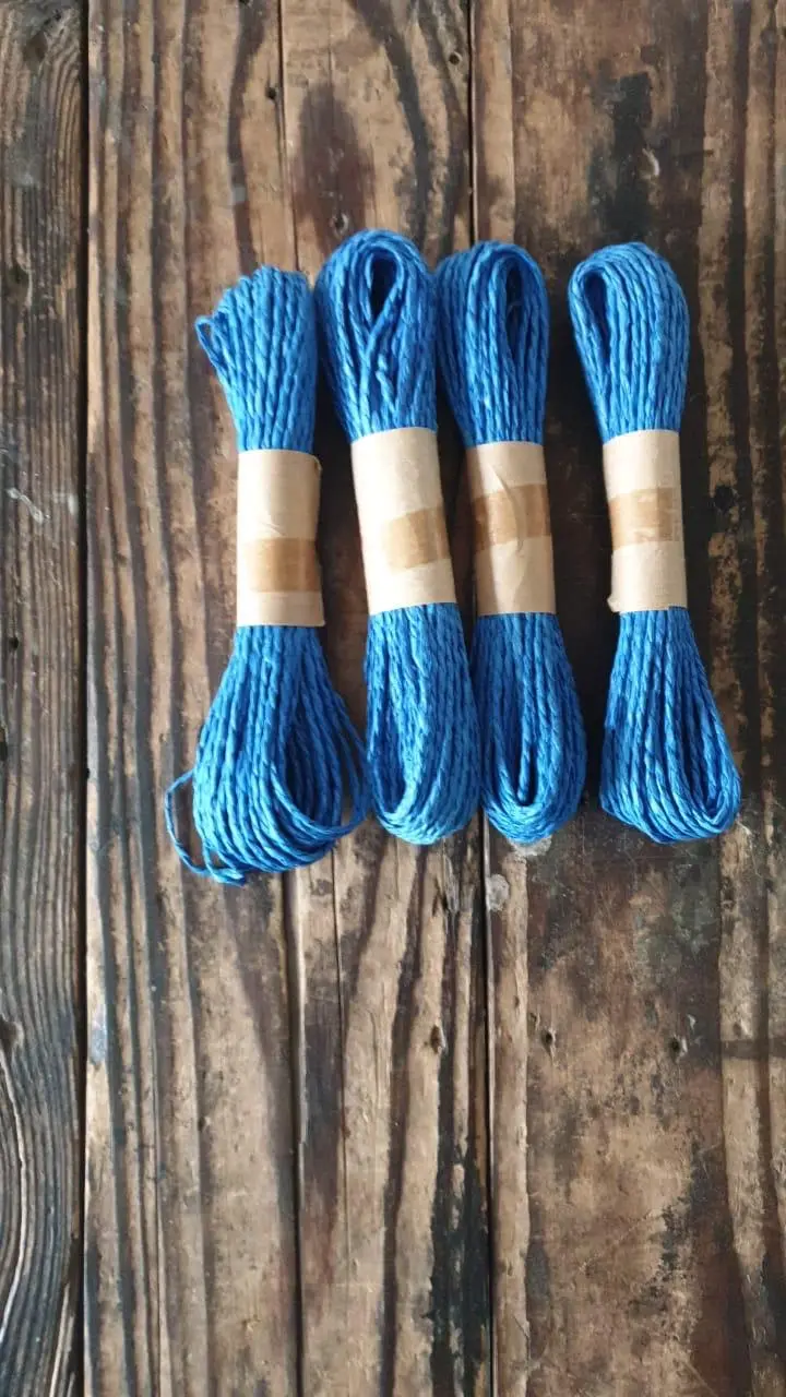 10m meters dark Blue thread packaging bag packaging rope (1 pcs)