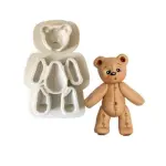 Teddy Bear Silicone Fondant Mould Style 7