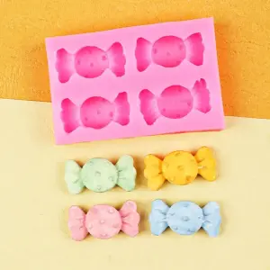 4 Candy theme silicone mould