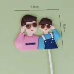 Father and Son cake Toy topper