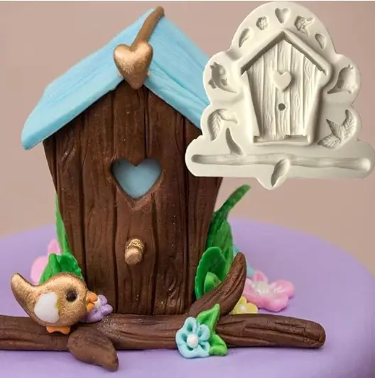 Bird House Silicone Mould Tree House Silicone Mould