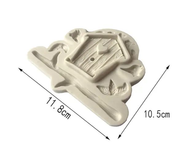 Bird House Silicone Mould Tree House Silicone Mould