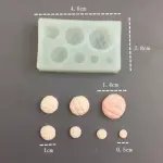 7 size Miniature bread loaf Silicone mould