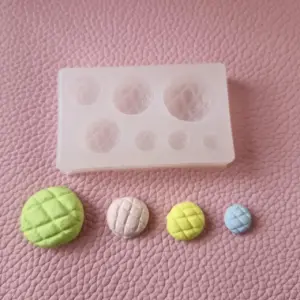7 size Miniature bread loaf Silicone mould