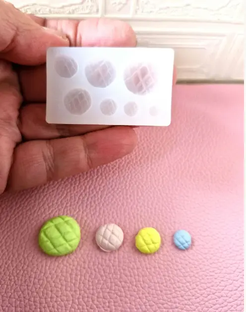 7 size Miniature bread loaf Silicone mould