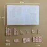 10 cavity mini chocolate Silicone mould