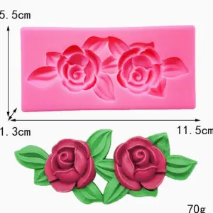 Rose Flower cluster Silicone Mould