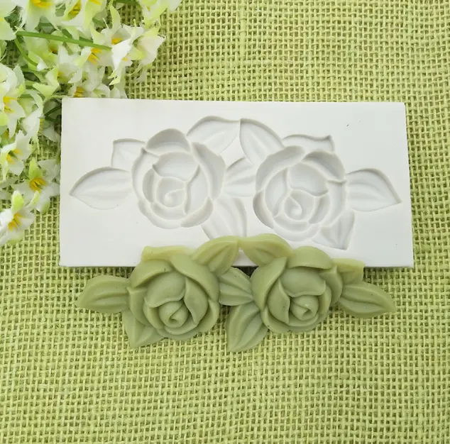 Rose Flower cluster Silicone Mould