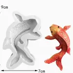 Koi Fish Silicone mould Style 2