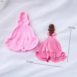 Beautiful Girl Lady silicone mould
