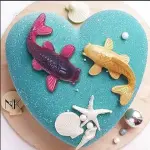 Koi Fish Silicone mould Style 1
