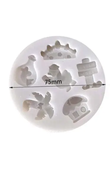 Farm theme silicone mould
