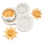 Retro Sun and Moon Silicone Mould