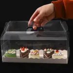 Transparent Clear cake hamper box
