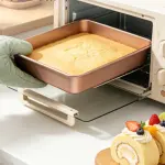 Cake Pan Non stick Bread Pan Steel Bread Toast Mold Bread Baking Tools Bakeware for Brownies Cakes Bread ( 9 inch)