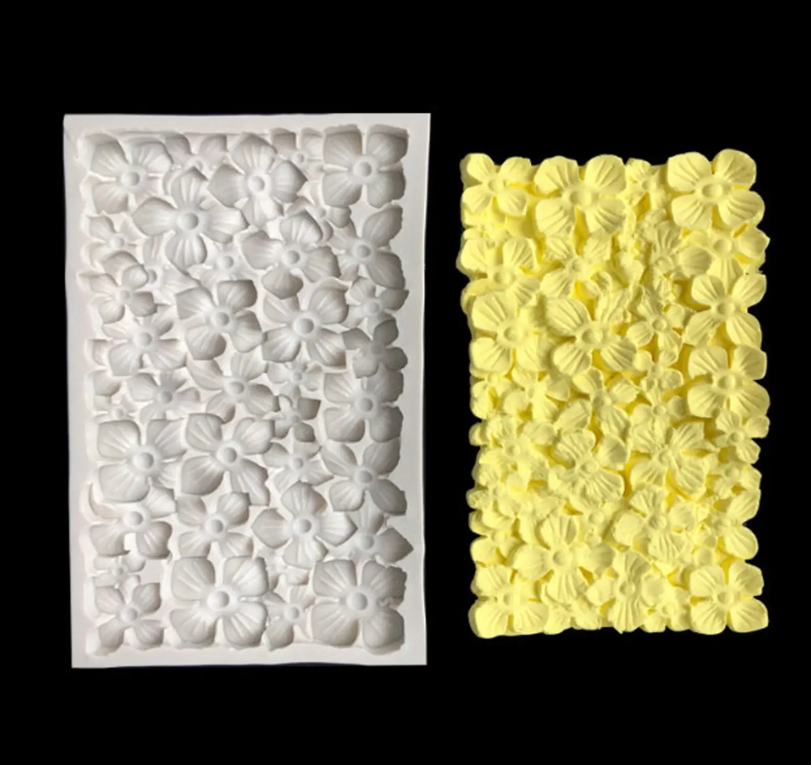 Silicone Texture Mould for Fondant, Chocolate & DIY Crafts