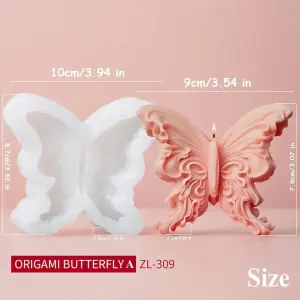Butterfly Silicone candle mould