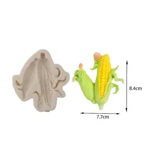 American Sweet Corn Silicone Mould for Fondant, Chocolate & Cake Decoration