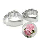 4 Pcs Peony Petal Cutter Set Style 2 for Fondant & Gumpaste Flower Making