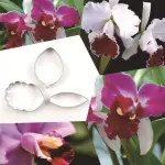 3 Pcs Cattleya Flower Petal Cutter Set for Fondant & Gumpaste