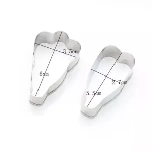 2 Pcs Jacaranda Flower Petal Cutter Set for Fondant & Gumpaste
