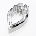 3 Pcs Peony Petal Cutter Set for Fondant & Gumpaste Flower Making