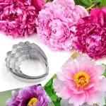 4 Pcs Peony Petal Cutter Set for Fondant & Gumpaste Flower Making