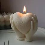 3D Heart Shape Silicone Mould for Chocolate, Soap & Candle Making