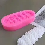 Piped Icing Silicone Mould for Fondant, Chocolate & Cake Decoration
