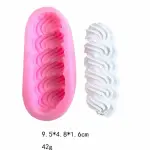 Piped Icing Silicone Mould for Fondant, Chocolate & Cake Decoration