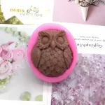 3D Owl Silicone Mould for Fondant, Chocolate, Candle & Soap Making