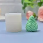 3D Strawberry Silicone Mould Style 2 for Fondant, Chocolate, Candle & Soap