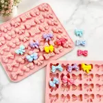 30 Cavity Bow Silicone Mould for Fondant, Chocolate, Candle & Soap