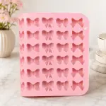 30 Cavity Bow Silicone Mould for Fondant, Chocolate, Candle & Soap