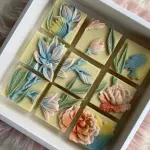Magnolia Flower Silicone Mould for Fondant, Chocolate, Candle & Soap