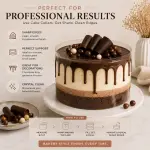 6 cm Clear Acetate Cake Collar Roll for Chocolate, Mousse & Cake Decoration (150g)