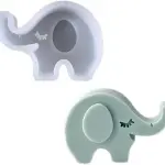 3D Cute Elephant Silicone Mould for Chocolate, Candle, Soap & Resin