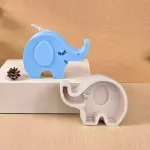3D Cute Elephant Silicone Mould for Chocolate, Candle, Soap & Resin
