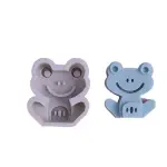 3D Cute Frog Silicone Mould for Chocolate, Candle, Soap & Resin