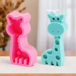 3D Cute Giraffe Silicone Mould for Chocolate, Candle, Soap & Resin