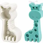 3D Cute Giraffe Silicone Mould for Chocolate, Candle, Soap & Resin