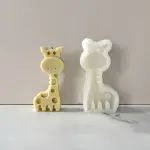 3D Cute Giraffe Silicone Mould for Chocolate, Candle, Soap & Resin
