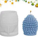 3D Christmas Pinecone Silicone Mould for Candle, Soap & Resin