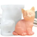 3D Cat Silicone Mould Large Size for Candle, Soap & Resin