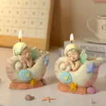 3D Conch Angel Silicone Mould for Candle, Soap & Resin